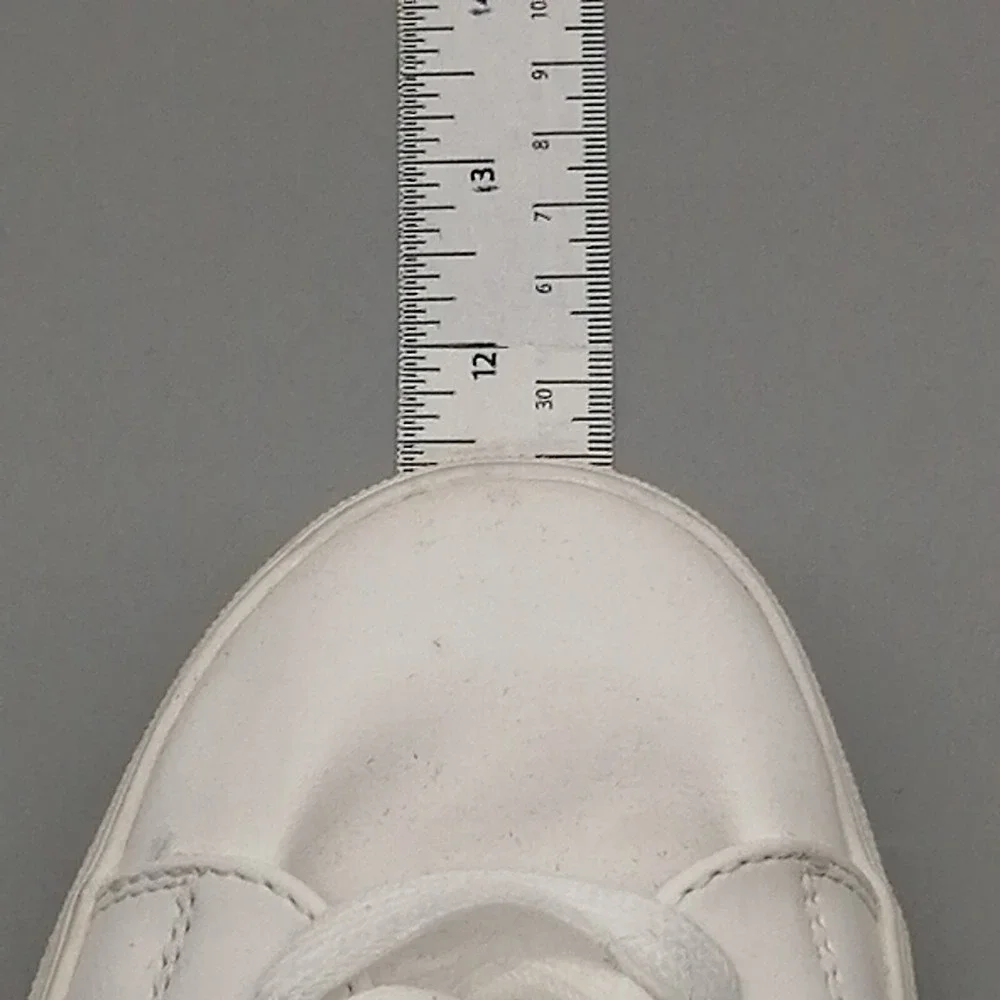 Soda Shoes Womens White 9 Platform Sneaker Faux Leather Walking Comfort‎